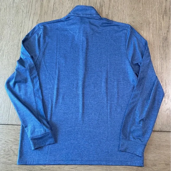 Jack Nicklaus 1/4 Zip Long Sleeve Golf Pullover Size Medium Blue - Picture 9 of 9